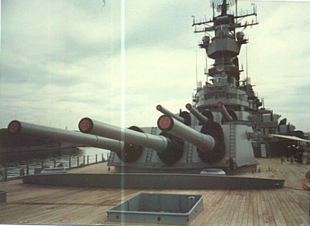 USS IOWA BB-61 in New York City