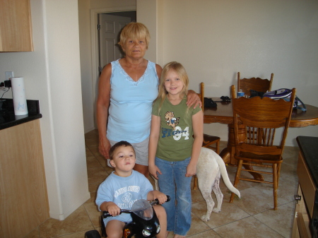 my mom and two youngest kids