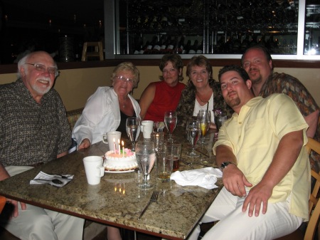 The Family in Sarasota - Mom's Birthday