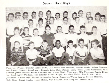 MSD Stark Hall boys in 1961