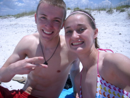 Lisa and Dru in Florida 2008