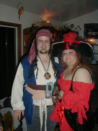 my boyfriend and i at the islander halloween