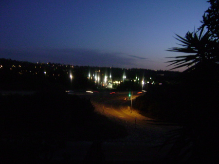Night View From My Backyard