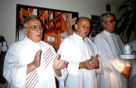 Fr. Stacy (middle)