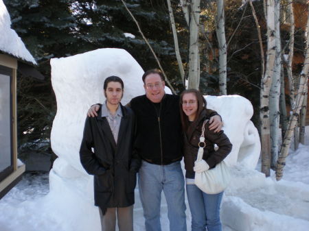 With Kids in Sun Valley 2007