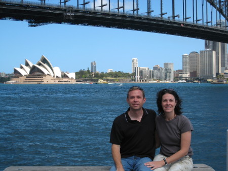 Debbie and Paul in Sydney, Australia