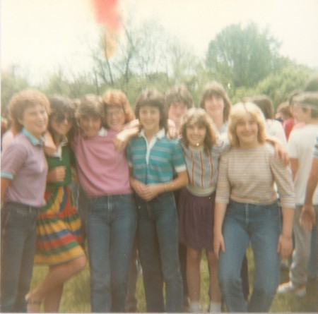 Class of '87 (when they were in 8th grade!)