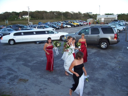 My youngest's (Michell's) Wedding on the beach