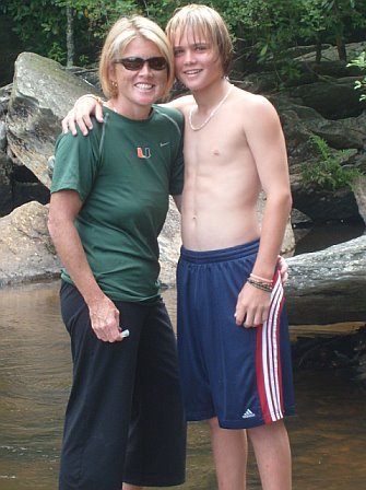 Christopher and myself in North Caolina 2008