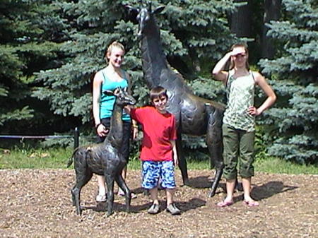 My 3 at the potter park Zoo MI