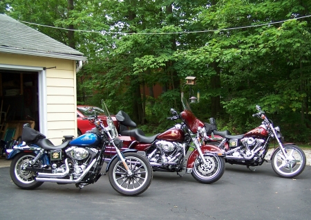 The fleet... Hers, mine, & ours (lol)