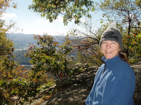 On top of Howard's Nob, Boone NC