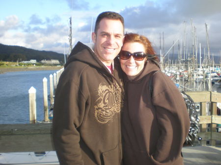 Me and Wife in Half Moon Bay