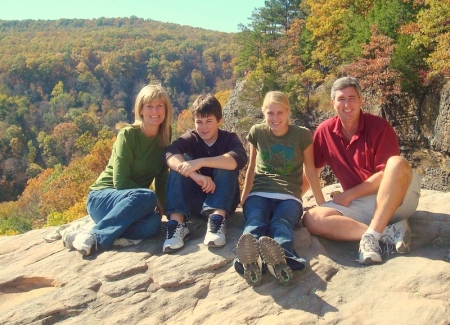 Ray Family, Hawk's Bill Crag, 10-26-08