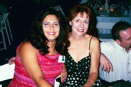 Pilar and Lucia at the 20 year reunion