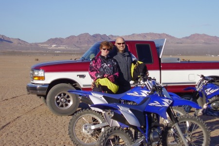 Out with the bikes in Nevada