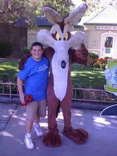 Zach at six flags