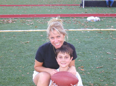 Me and my little guy at football!