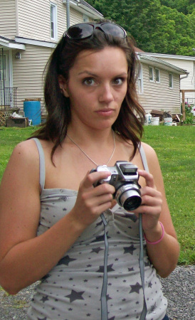 Jenae with camera