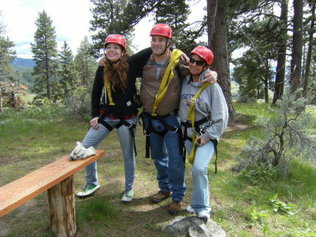 18th B-day Zip Lining