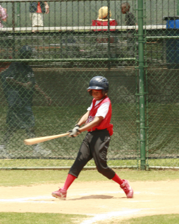 Bruce at the Wood bat tournament