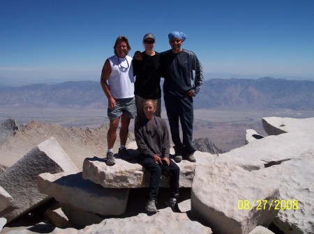 On top of the Word - Mt. Whitney - 2008