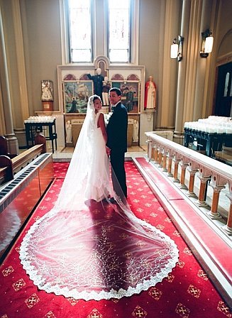 Now that's a veil!