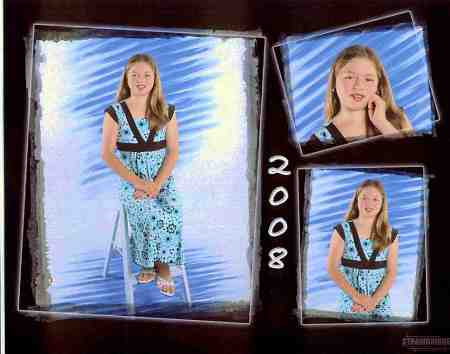 Vanessa's school picture (10 yrs Old) 2008
