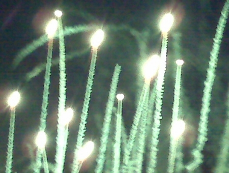 Fireworks at Sesame Place
