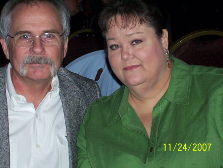 My husband, Terry & Me