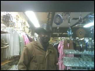 My Man at Royal Gorge Sporting a Cowboy Hat