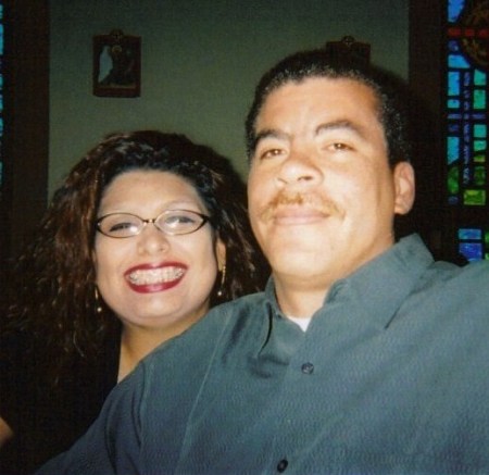 Me and My honey at our grand-daughters baptism