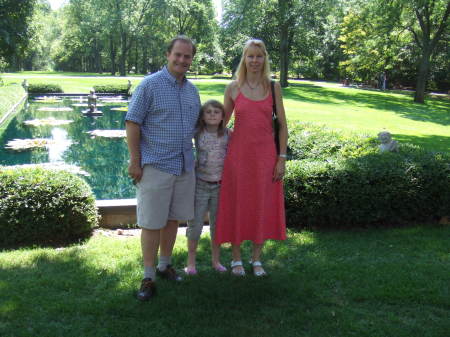 Dan, Kat and Jen - Happy Family at Cantigny