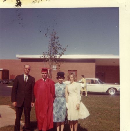 Graduation from Pulaski HS 1964