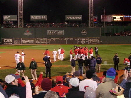 Sox win the ALDS!