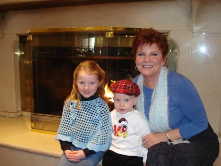 Sister Terri with her grandchildren