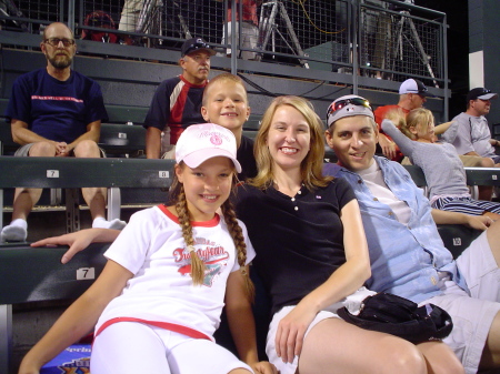 Mets at Rockies 07 w Lea & Ben