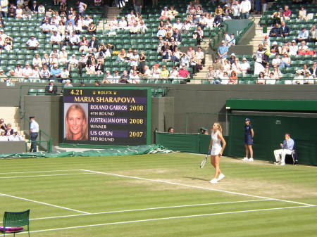 Maria Sharapova-2nd round Wimbledon 2008