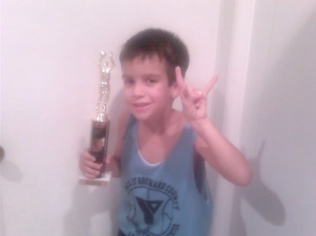 Niko's first Trophy ! !