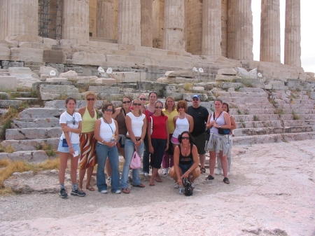 Group shot in Athens