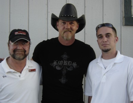 My Son Marc On Leave With Trace Adkins