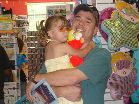 My husband Brian and Daughter Allyson (2)