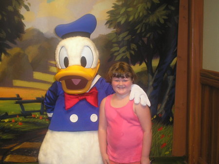 Stepdaughter Taylor with donald.