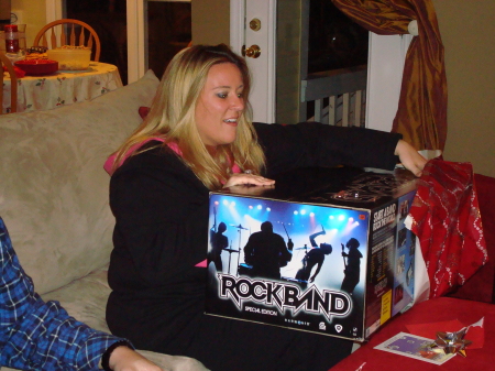 Christina opening Rock Band