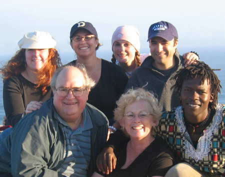 The Benton Family in Capetown, SA, 2004