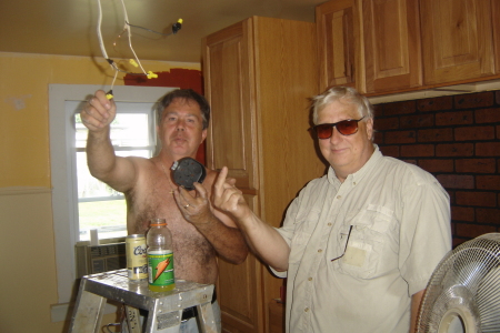 My husband Frank and my Dad.