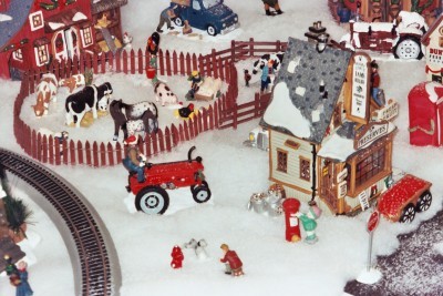 Christmas village - Farm Section