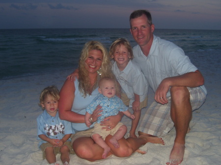 Family Picture in Destin, Florida - 2008
