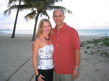 Carrie and Rick in Puerto Rico - 2007