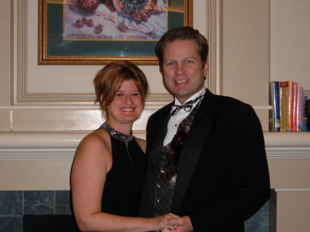 Scott and I - New Year's 2007